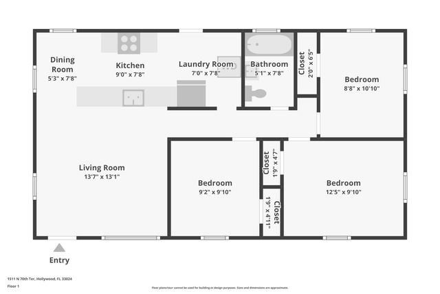 1511 N 70th Terrace, Hollywood, FL 33024