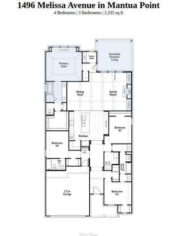 1496 Melissa Avenue, Van Alstyne, TX 75495
