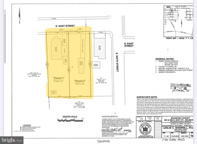 504 E EAST STREET, Delmar, MD 21875