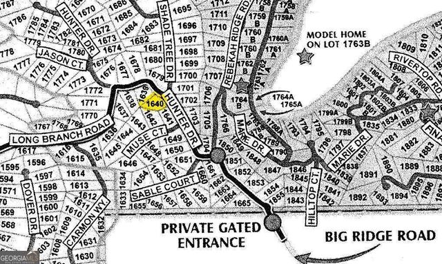 LOT 1640 Hunter Drive 1640, Talking Rock, GA 30175