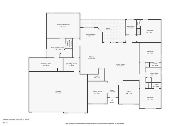 6572 Lansford Street, Navarre, FL 32566