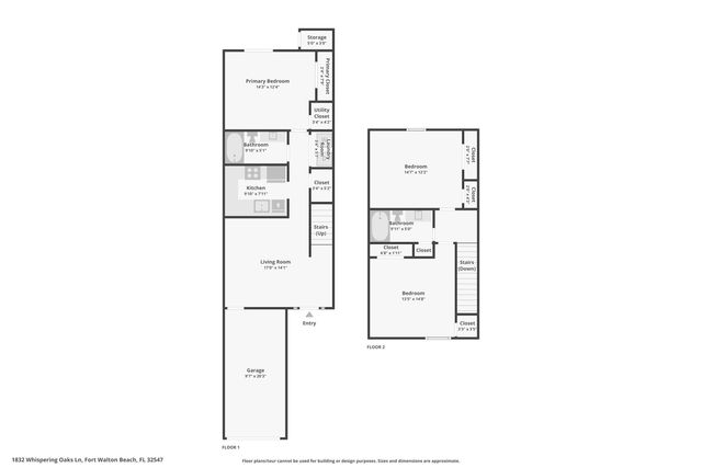 1832 Whispering Oaks Lane, Fort Walton Beach, FL 32547