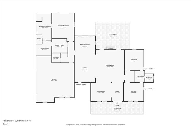 420 Zonaverde Court, Poolville, TX 76487