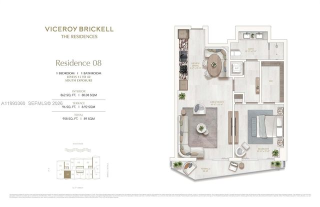 77 SE 5th St 1608, Miami, FL 33131