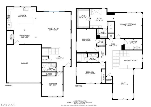 1422 Crimson Sunbird Avenue, North Las Vegas, NV 89084