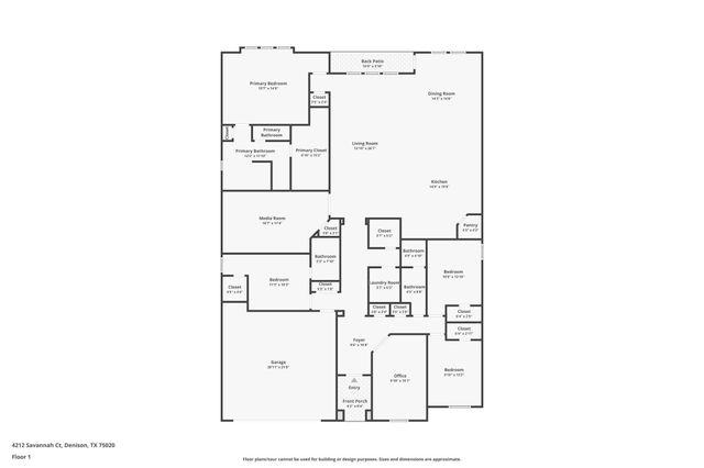 4212 Savannah Court, Denison, TX 75020