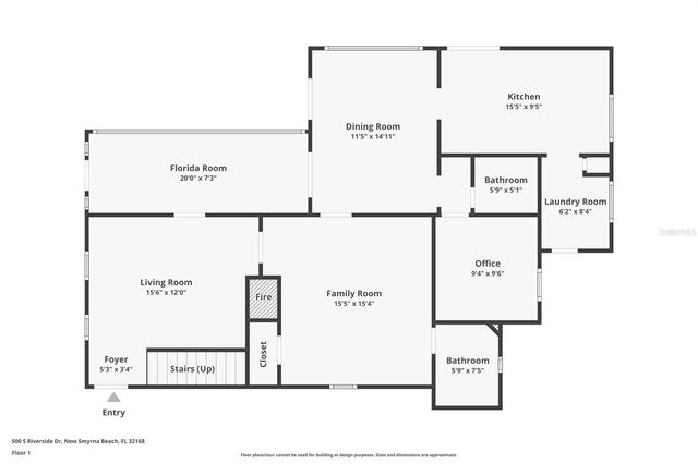500 S RIVERSIDE DRIVE, New Smyrna Beach, FL 32168