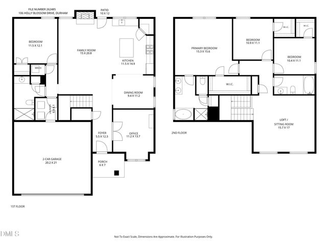 106 Holly Blossom Drive, Durham, NC 27703