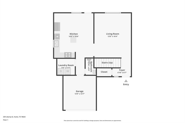 339 Liberty ST, Hutto, TX 78634