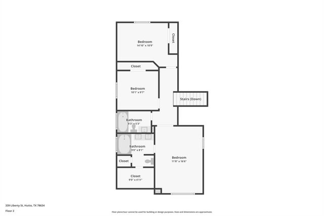 339 Liberty ST, Hutto, TX 78634
