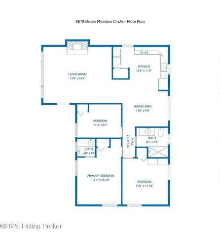 6819 Green Meadow Cir, Louisville, KY 40207