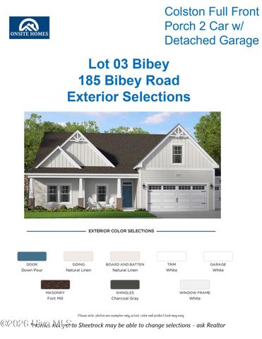 185 Bibey Road Lot 3, Carthage, NC 28327