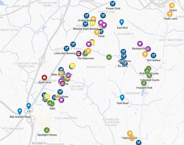 3922 Sarah Drive, Charlotte, NC 28208