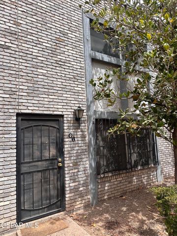 6700 Escondido Drive G6, El Paso, TX 79912