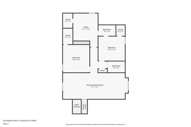 301 Majestic Cedar CT, Liberty Hill, TX 78642