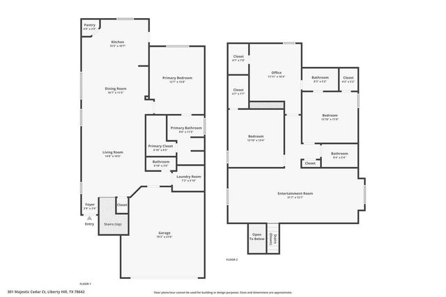 301 Majestic Cedar CT, Liberty Hill, TX 78642