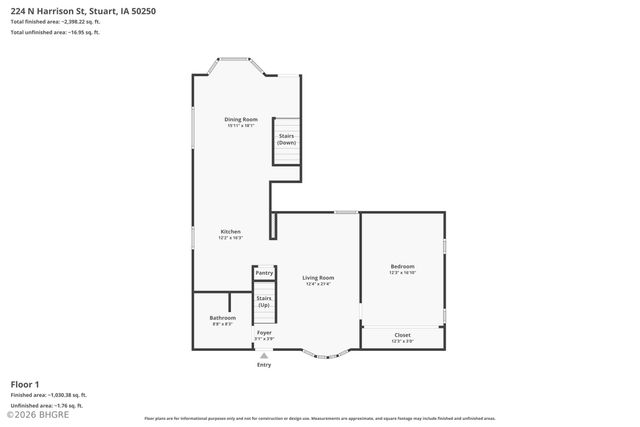 224 N Harrison Street, Stuart, IA 50250
