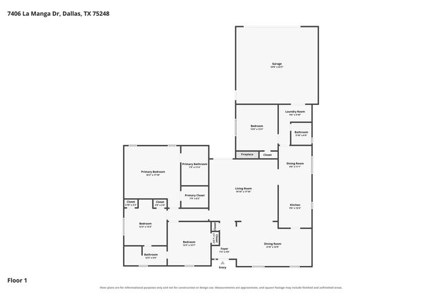 7406 La Manga Drive, Dallas, TX 75248