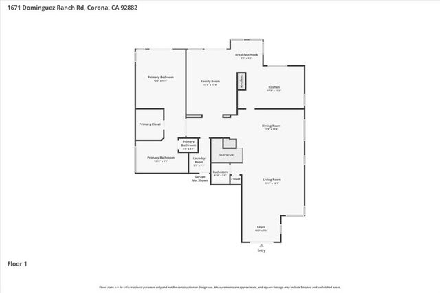 1671 Dominguez Ranch Road, Corona, CA 92882