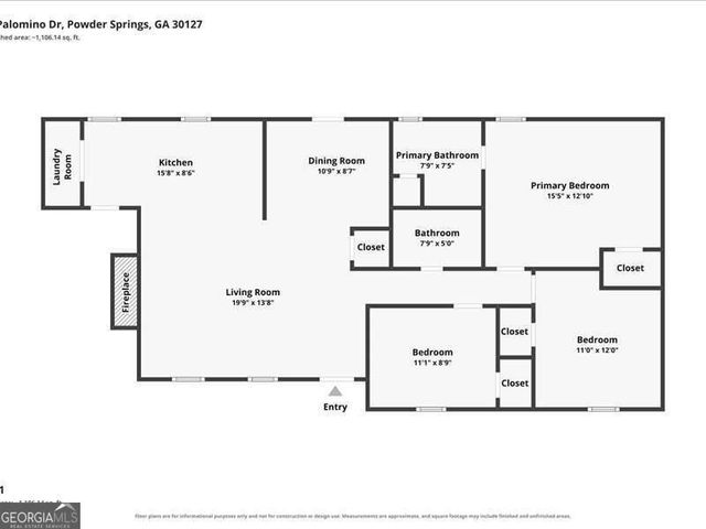 3072 Palomino Drive, Powder Springs, GA 30127