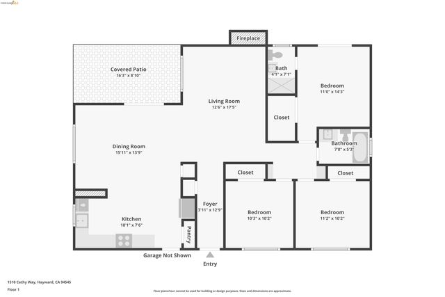 1510 Cathy Way, Hayward, CA 94545