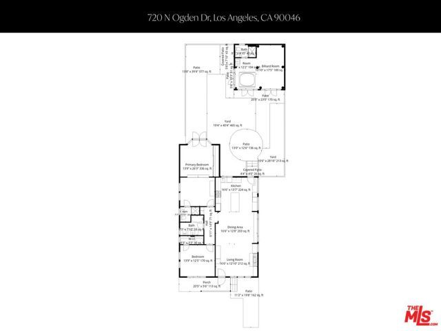 720 N Ogden Drive, Los Angeles, CA 90046