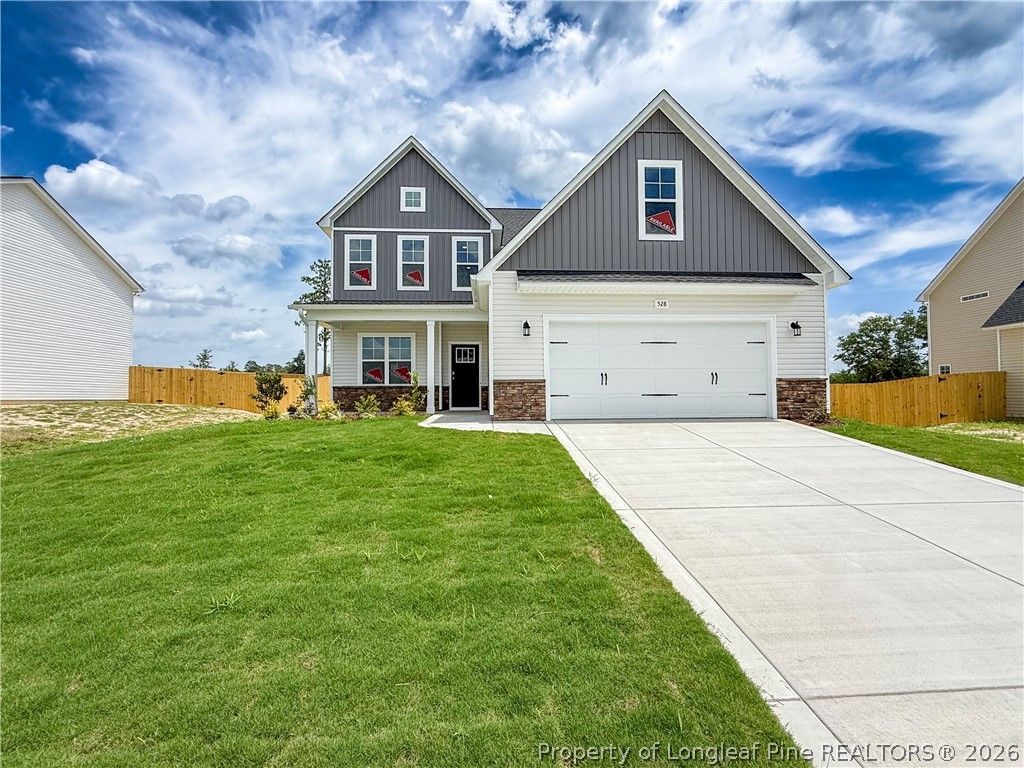 528 Ashley Heights (Lot 88) Drive, Aberdeen, NC 28315 — exterior