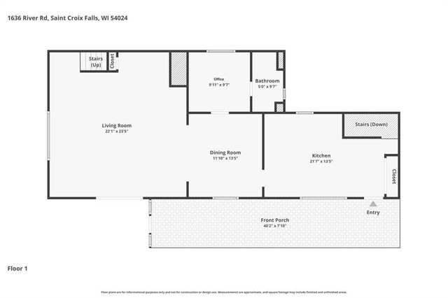 1636 River Road, St Croix Falls, WI 54024