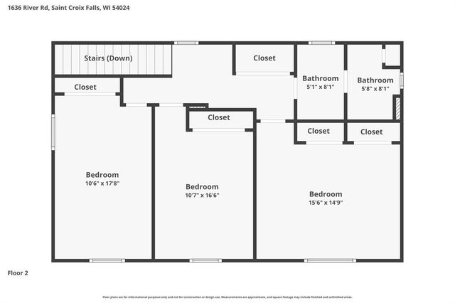 1636 River Road, St Croix Falls, WI 54024