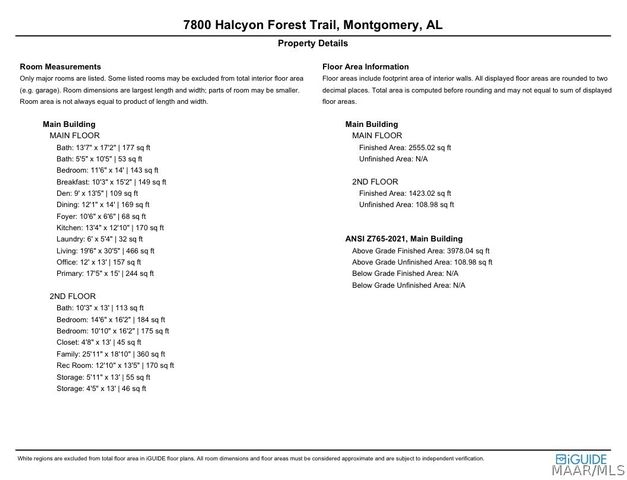 7800 HALCYON FOREST Trail, Montgomery, AL 36117