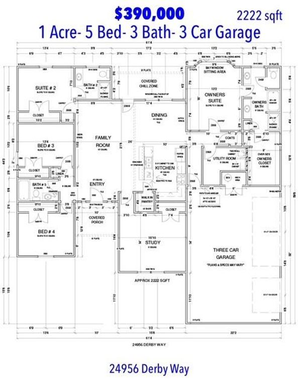 24956 Derby Way, Cashion, OK 73762