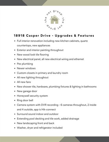18918 Casper Drive, Spring, TX 77373