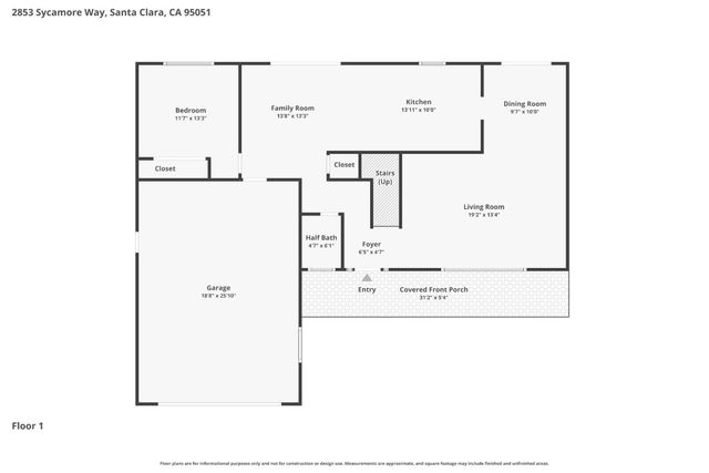 2853 Sycamore Way, Santa Clara, CA 95051