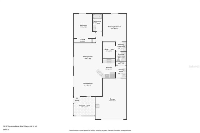 2019 THURMOND AVENUE, The Villages, FL 32162