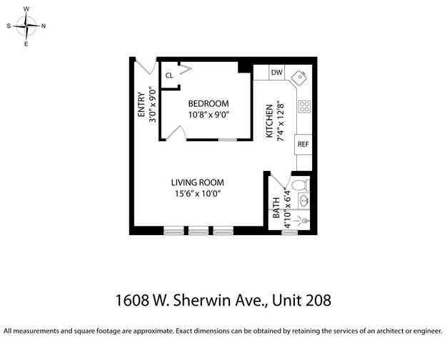 1608 W Sherwin Avenue 708, Chicago, IL 60626