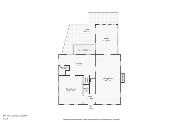 7731 7th AVENUE, Kenosha, WI 53143