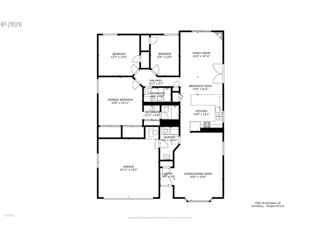 2391 N KAMIAKAN Dr, Cornelius, OR 97113