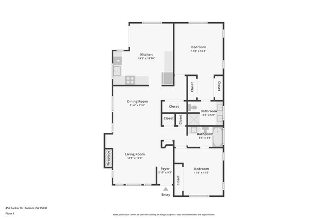 456 Parker Dr, Folsom, CA 95630
