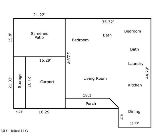 1540 Waveland Avenue, Waveland, MS 39576