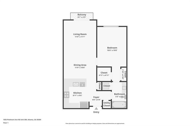 1055 Piedmont Avenue NE 309, Atlanta, GA 30309