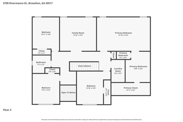 5790 Rivermoore Drive, Braselton, GA 30517