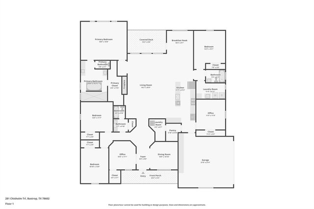 281 Chisholm TRL, Bastrop, TX 78602