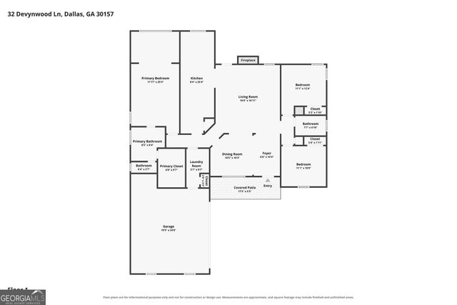 32 Devynwood Lane, Dallas, GA 30157