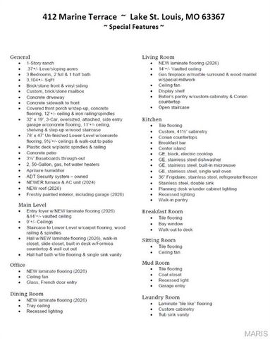 412 Marine Terrace, Lake St Louis, MO 63367