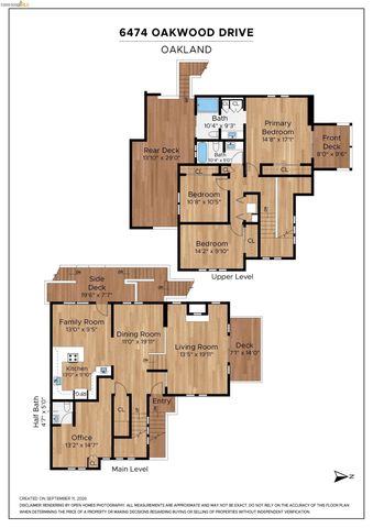 6474 Oakwood Dr, Oakland, CA 94611