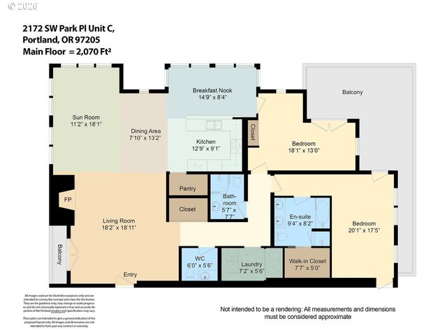 2172 Sw PARK Pl C, Portland, OR 97205
