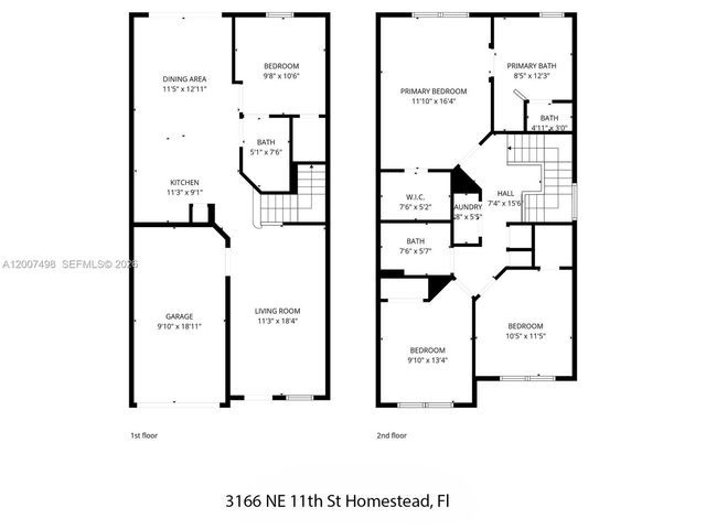 3166 NE 11th St, Homestead, FL 33033