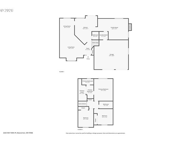 2233 Nw 159TH Pl, Beaverton, OR 97006