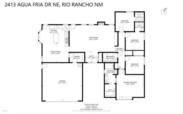 2413 Agua Fria Drive NE, Rio Rancho, NM 87144