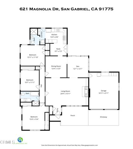 621 Magnolia Drive, San Gabriel, CA 91775